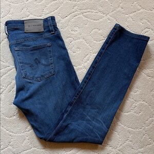 Ag Adriano Goldschmied Men’s Slim Straight Indigo Jeans